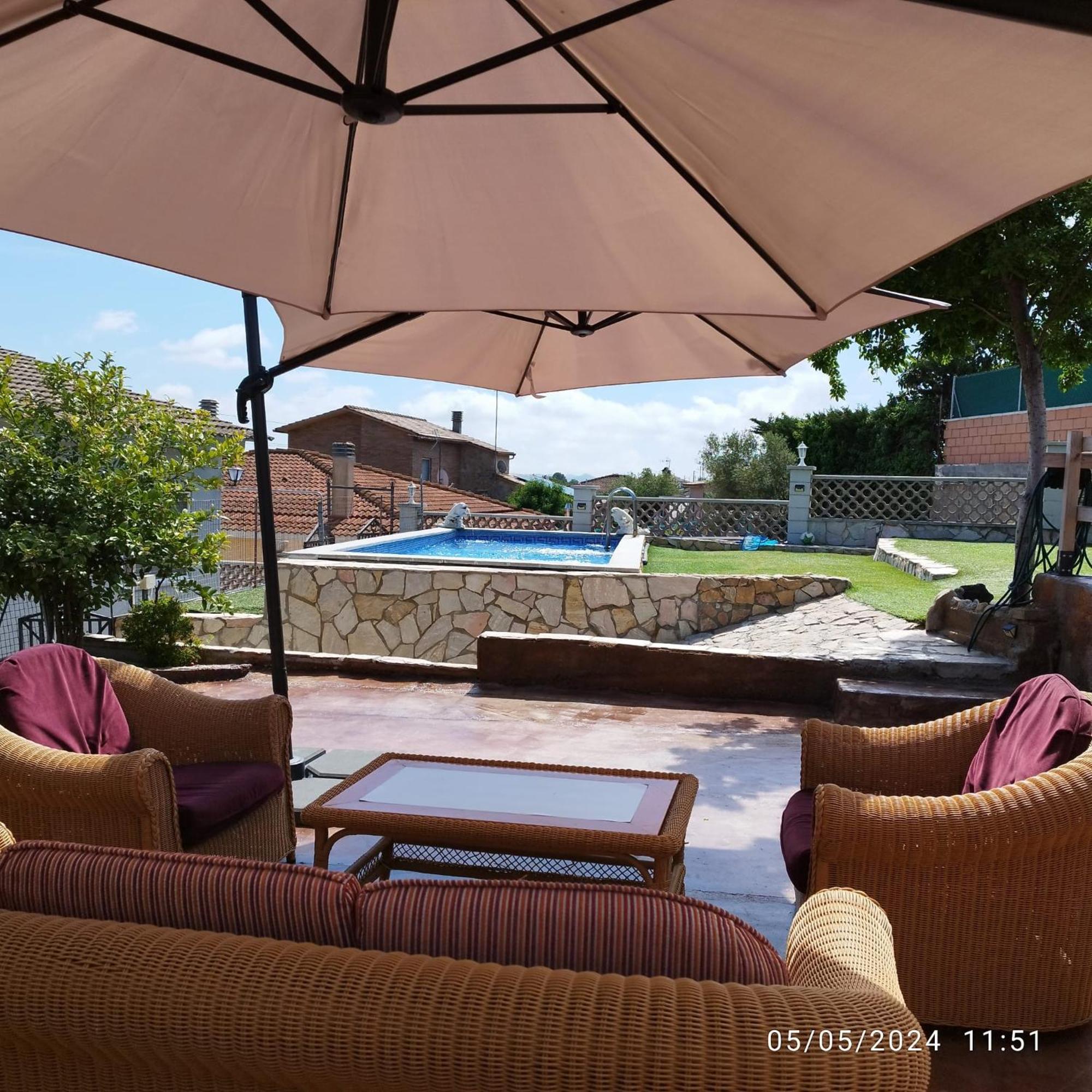 La Biznaga Villa Fogas de Tordera Luaran gambar